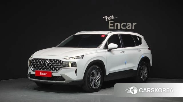 Hyundai The New Santa Fe 2021 Белый из Кореи