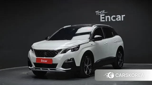 Peugeot 3008 second generation 2019 Белый из Кореи