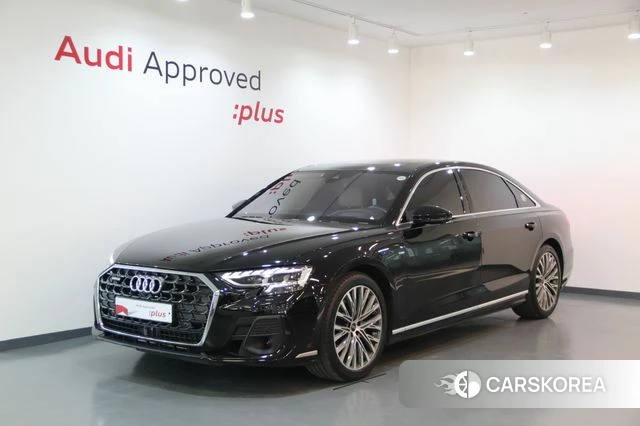 Audi A8 (D5) 2023 Черный из Кореи