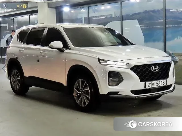 Hyundai Santa Fe TM 2018 Белый из Кореи