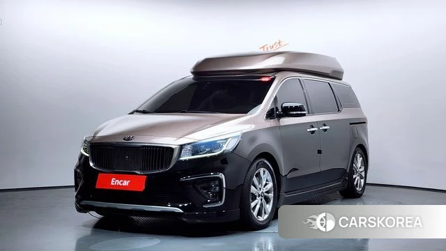 Kia The New Carnival 2019 Черный из Кореи