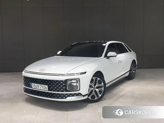 Hyundai Grandeur (GN7) 2023 Белый из Кореи