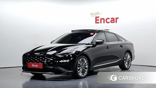 Kia K8 2021 Черный из Кореи