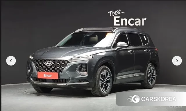 Hyundai Santa Fe TM 2018 Серый из Кореи