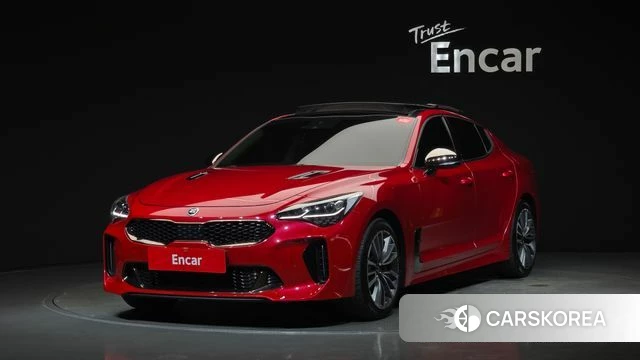 Kia Stinger 2018 Красный из Кореи