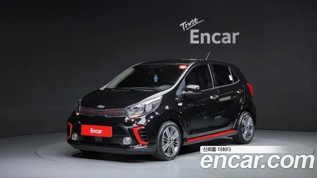 Kia All New Morning (JA) 2018 Черный из Кореи