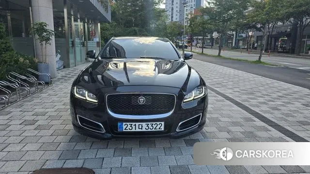 Jaguar All New XJ 2018 Черный из Кореи