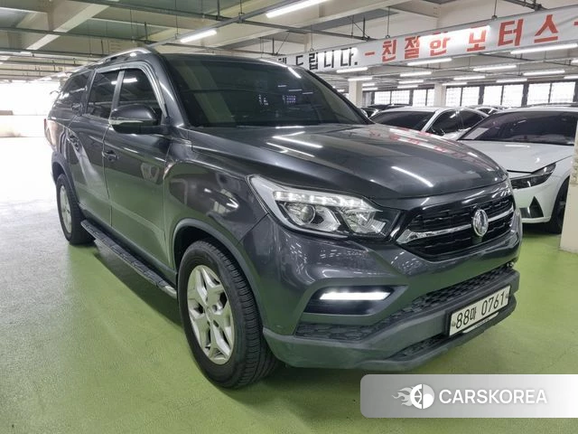 Ssangyong Rexton Sports 2018 Серый из Кореи