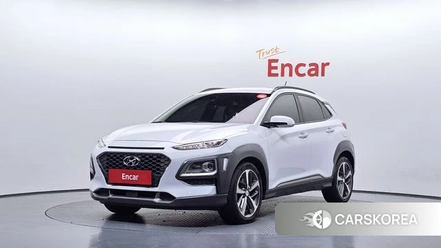 Hyundai Kona 2018 Белый из Кореи