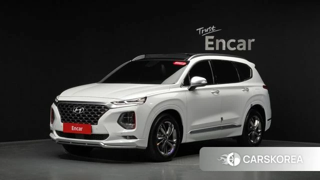 Hyundai Santa Fe TM 2019 Белый из Кореи