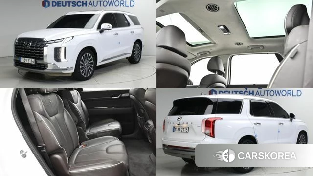 Hyundai The New Palisade 2024 Белый из Кореи