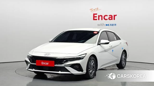 Hyundai The New Avante Hybrid (CN7) 2025 Белый из Кореи
