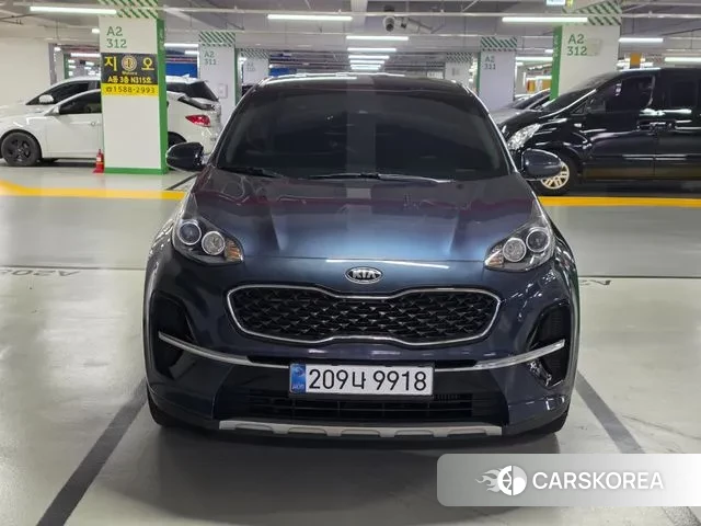Kia Sportage The Bold 2021 Синий из Кореи