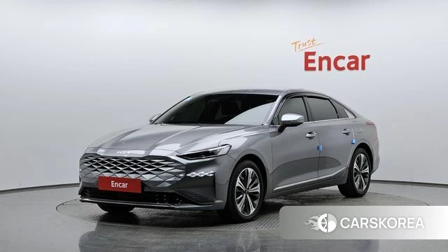 Kia K8 Hybrid 2024 Серебристо-серый из Кореи