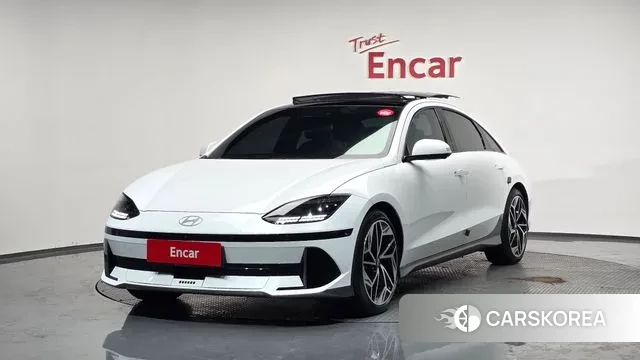 Hyundai Ionic 6 2022 Белый из Кореи