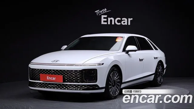 Hyundai Grandeur Hybrid (GN7) 2023 Белый из Кореи