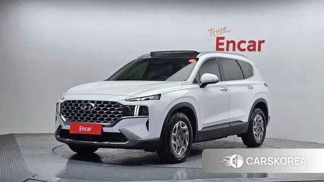 Hyundai The New Santa Fe 2021 Белый из Кореи