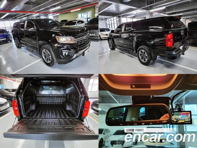 Chevrolet (GM Daewoo) Real New Colorado 2022 Черный из Кореи