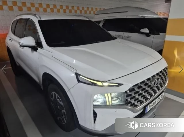 Hyundai The New Santa Fe 2022 Белый из Кореи