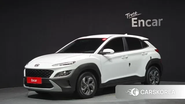 Hyundai The New Kona Hybrid 2022 Белый из Кореи