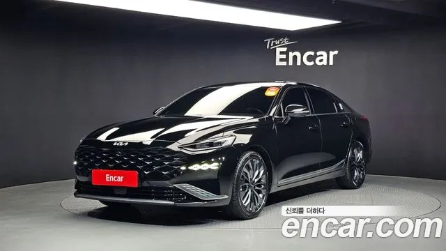 Kia K8 2023 Черный из Кореи