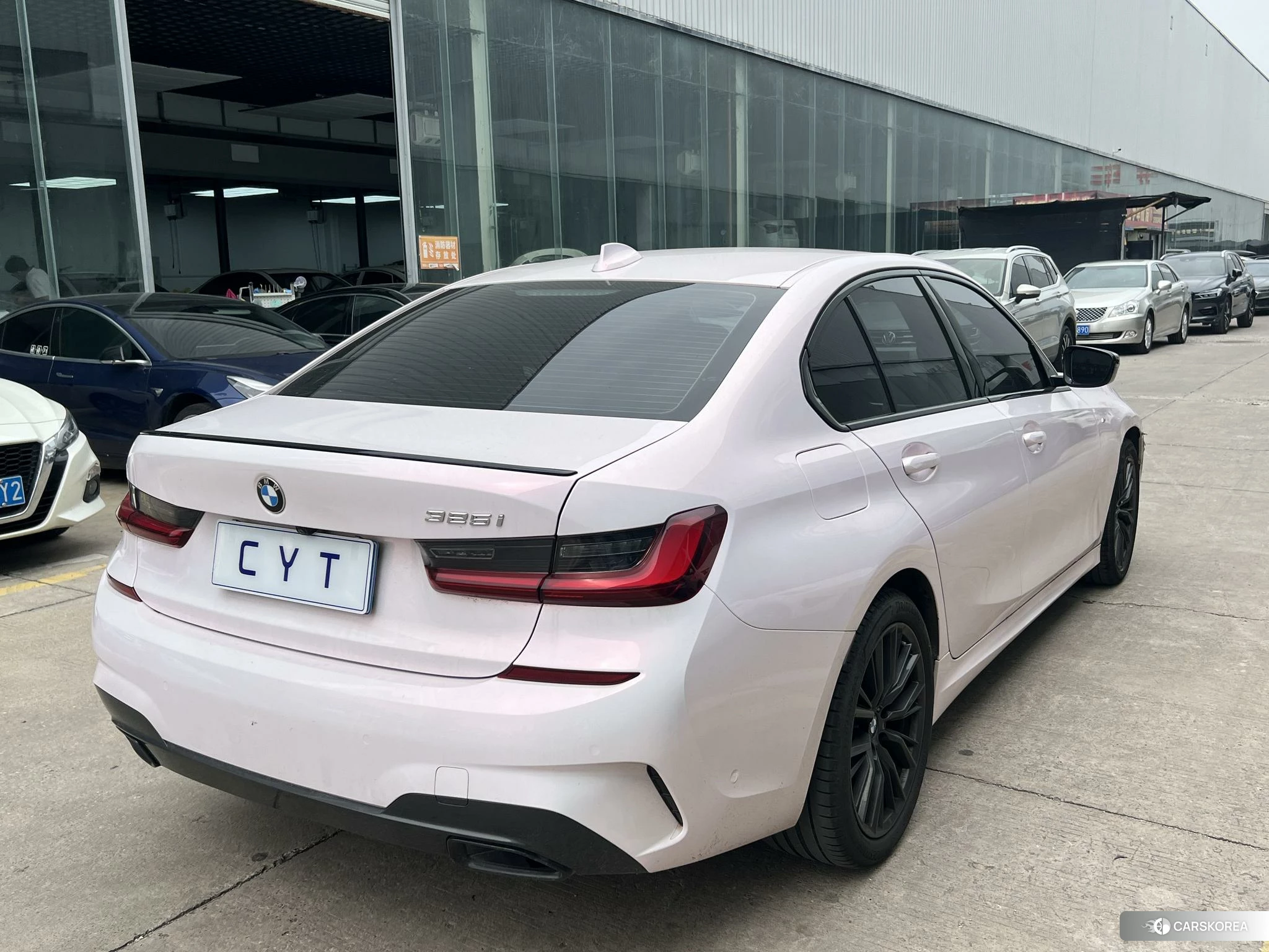 BMW 3 series 2021 Красный из Китая