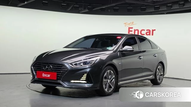 Hyundai Sonata New Rise Hybrid 2019 Серый из Кореи