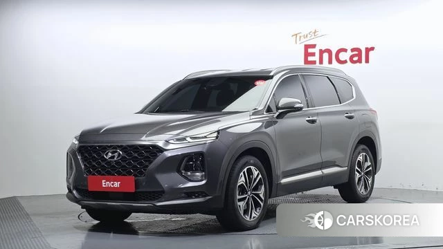 Hyundai Santa Fe TM 2018 Серый из Кореи