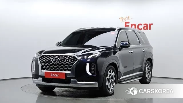 Hyundai Palisade 2021 Синий из Кореи