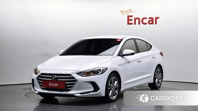 Hyundai Avante AD 2018 Белый из Кореи