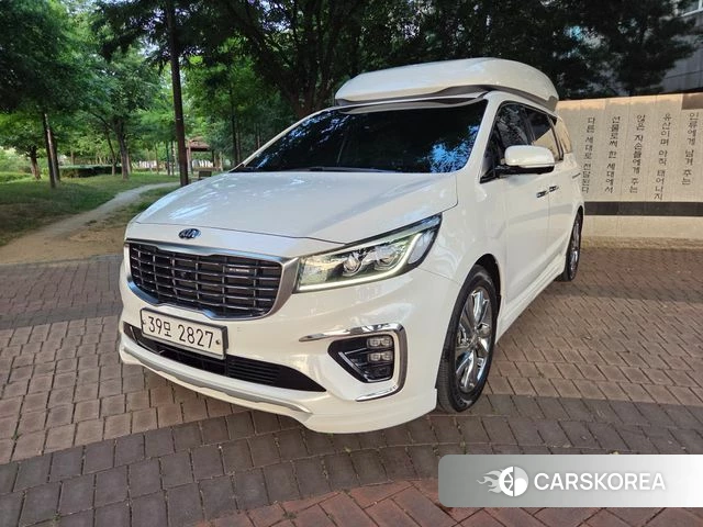 Kia The New Carnival 2018 Белый из Кореи