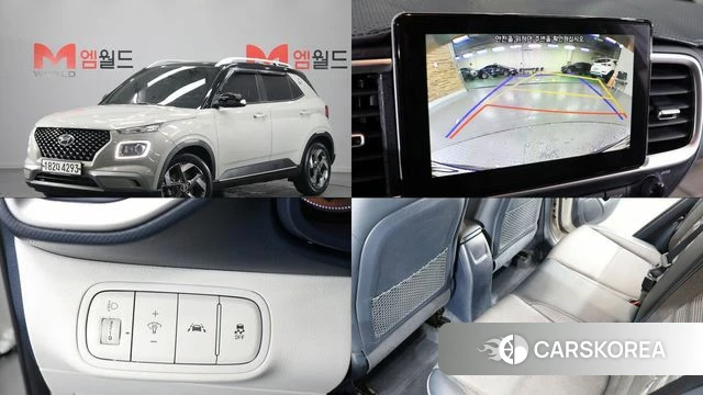 Hyundai Venue 2020 Серебристо-серый из Кореи