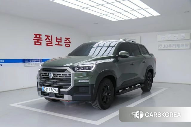 Ssangyong The New Rexton Sport 2023 Светло-зеленый из Кореи