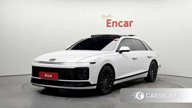 Hyundai Grandeur (GN7) 2023 Белый из Кореи