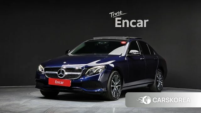 Mercedes-Benz E-Class W213 2018 Синий из Кореи