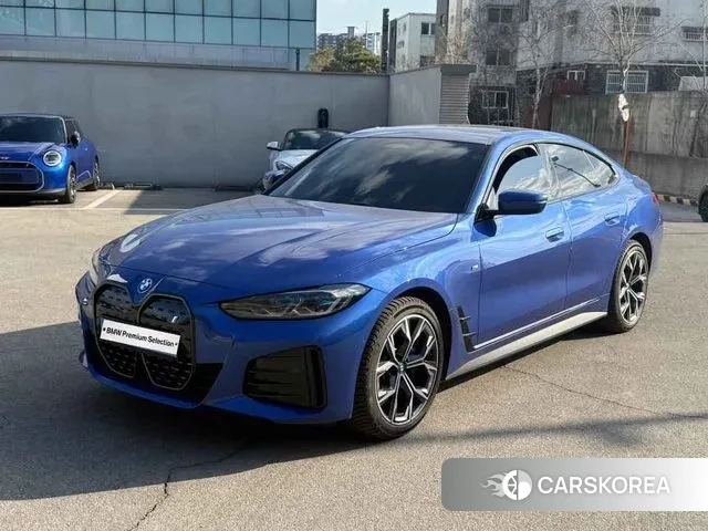 BMW i4 2023 Синий из Кореи
