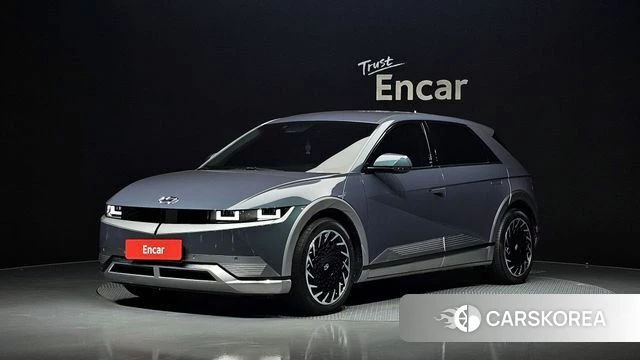 Hyundai Ionic 5 2024 Небесно-голубой из Кореи