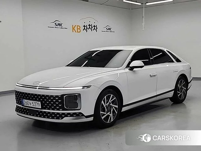 Hyundai Grandeur Hybrid (GN7) 2023 Белый из Кореи