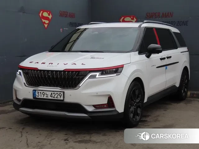 Kia Carnival 4th generation 2021 Белый из Кореи