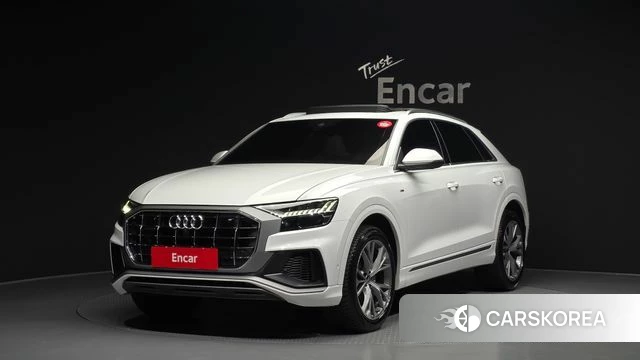 Audi Q8 (4M) 2021 Белый из Кореи