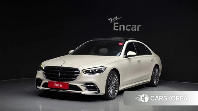 Mercedes-Benz S-Class W223 2023 Белый из Кореи