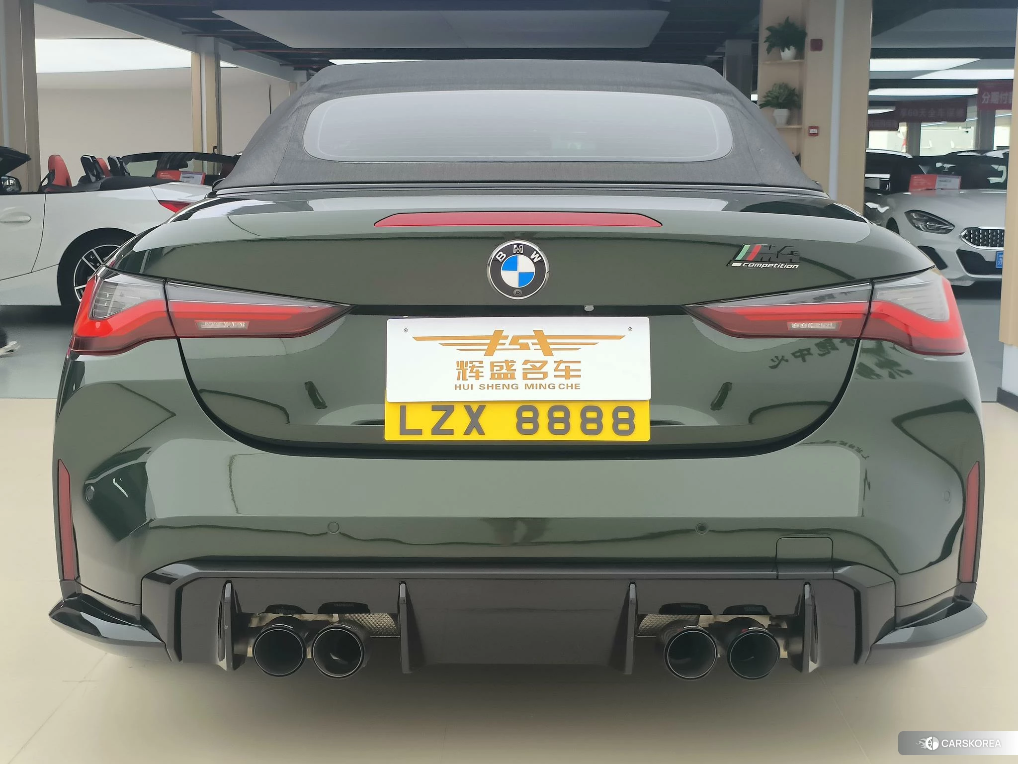 BMW 4 series 2023 Зеленый из Китая