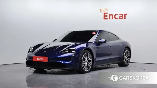 Porsche Taycan 2022 Синий из Кореи
