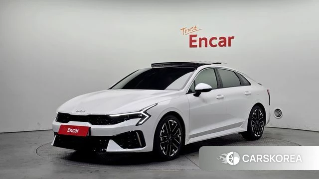 Kia The New K5 3rd generation 2023 Белый из Кореи