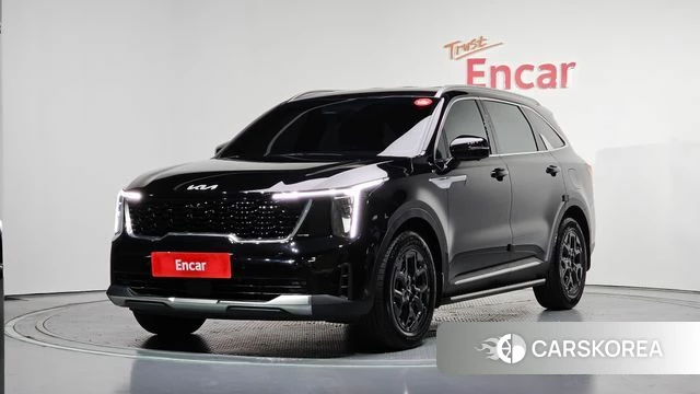 Kia The New Sorento 4th Generation 2024 Черный из Кореи