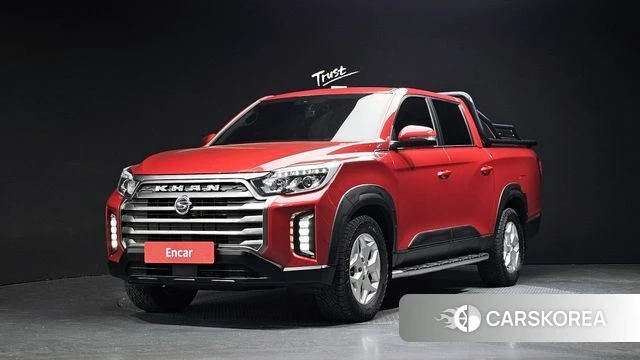 Ssangyong The New Rexton Sports Cannes 2021 Красный из Кореи