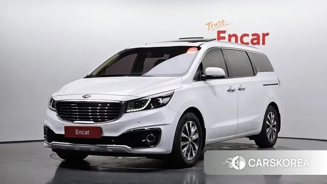 Kia All New Carnival 2018 Белый из Кореи