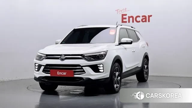 Ssangyong Beautiful Korando 2021 Белый из Кореи