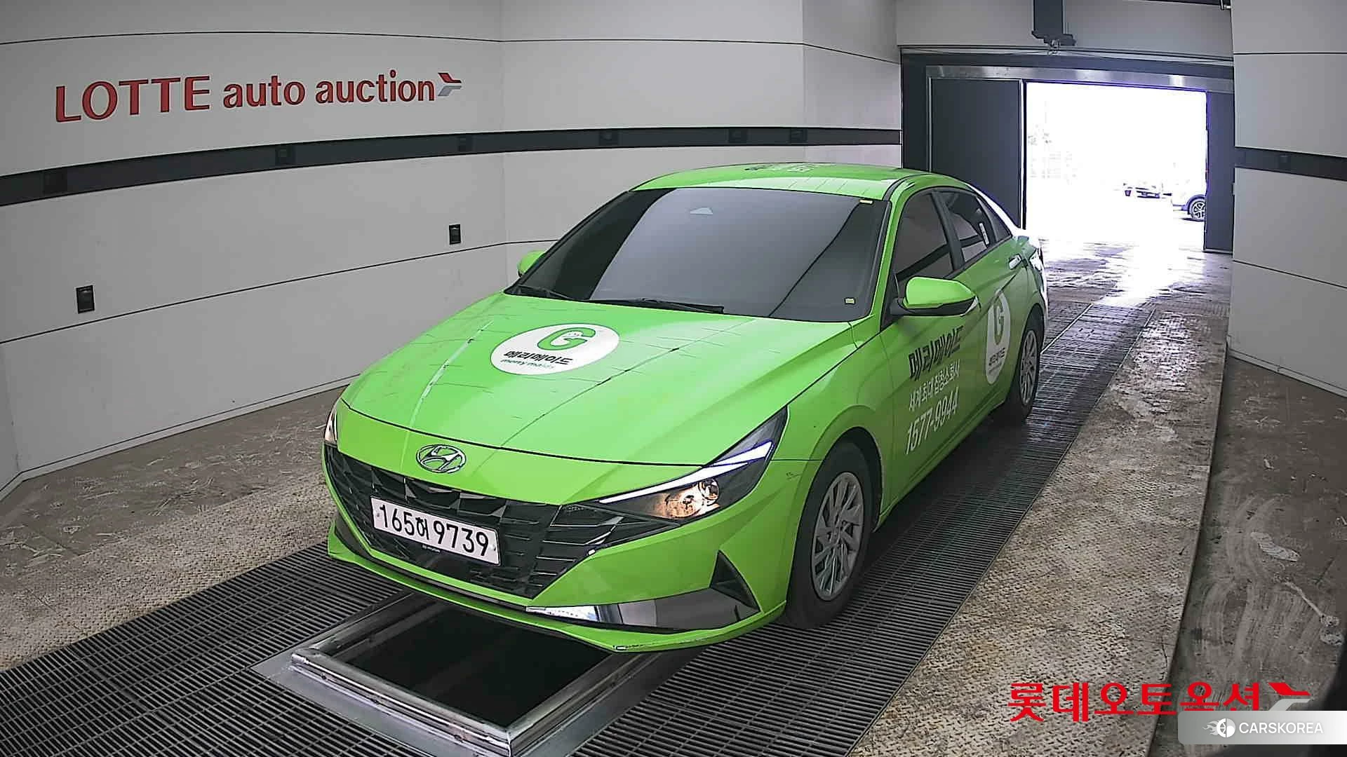 Hyundai Avante 2022 Polar White из Кореи