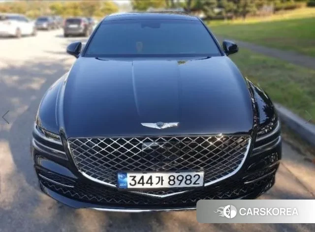 Genesis G80 (RG3) 2021 Черный из Кореи